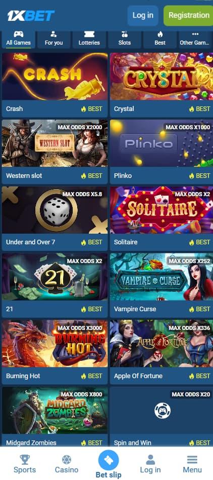 1xbet Mobil Giriş Adresi
