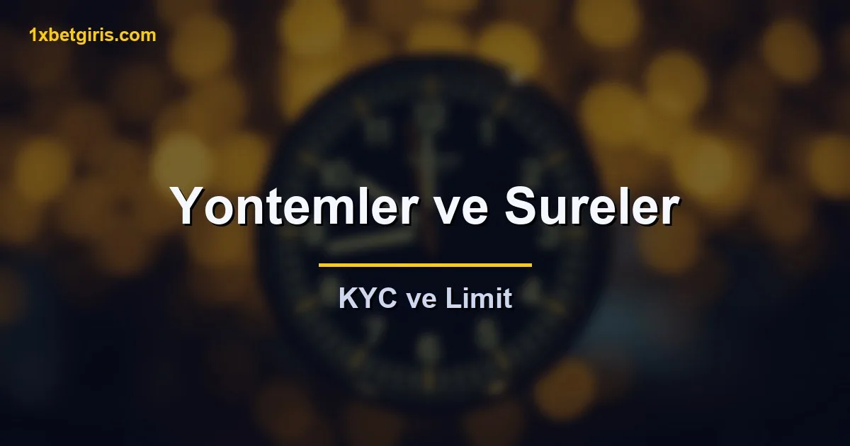 para cekme yontemleri sureler kyc limit